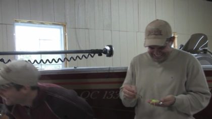 Bloopers : une capsule sur la pêche difficile à tourner