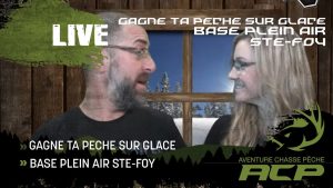 LIVE GAGNE TA PÊCHE SUR GLACE - SOIRÉE AUX FLAMBEAUX
