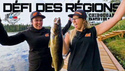 Pêche au DORÉ Québec DÉFI DES RÉGIONS Partie.1
