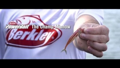 Berkley PowerBait The Champ Minnow : l'appât de pêche Finesse préféré de Jordan Lee