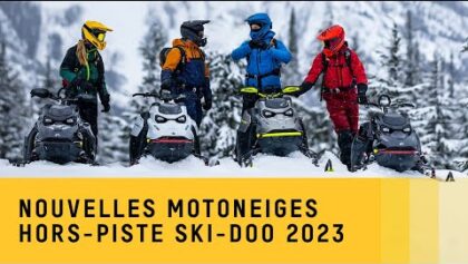 La gamme de Ski-Doo hors-piste 2023