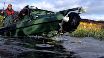 Véhicule amphibie : Sealegs 6.1m D-TUBE