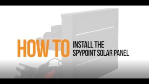 Comment installer un panneau solaire avec votre caméra SPYPOINT | SPYPOINT