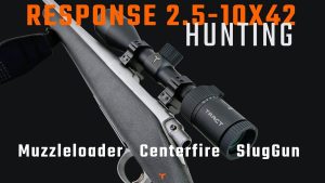 Vue d'ensemble de la lunette de visée de chasse TRACT RESPONSE 2.5-10X42 ~ Just Premium Hunting Binoculars and Scopes