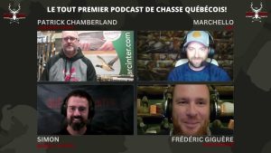 Épisode 5 saison 2 Podcast Québec Hunter Sauvagine!