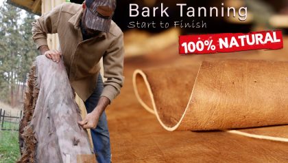 Tannage des peaux 101 - Comment fabriquer du cuir à partir de peaux d'animaux, NATURELLEMENT