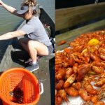 Louisiane CRAWFISH BOIL Catch+Cook !