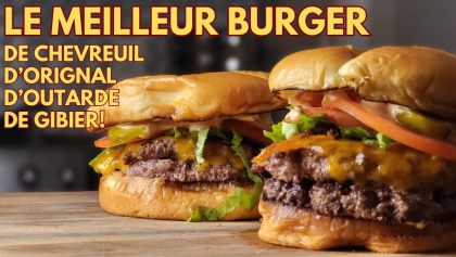 Burger Style BigMac de Chevreuil, Orignal, Outarde - Recette de Chasse