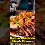 Cobra Chicken aka Canada Goose Steak Dinner Date #chasse #waterfowl #chef #outdoor #hunting