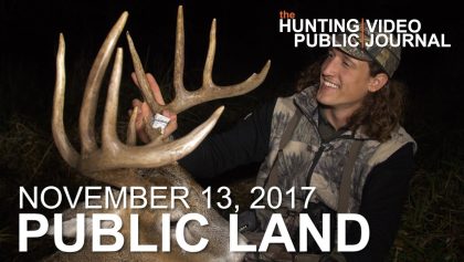 Public Land Day 30 : Ghillie Suit Buck From the Ground | The Hunting Public